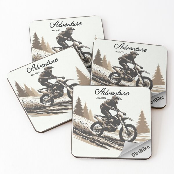 Item preview, Adventure Awaits - DirtBike designed and sold by MOTOSHIFT.