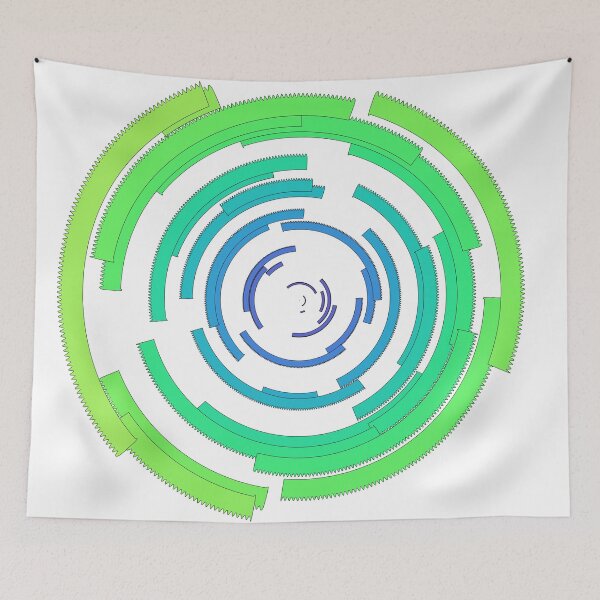 Item preview, circular arcs designed and sold by CodeArtAfrik.