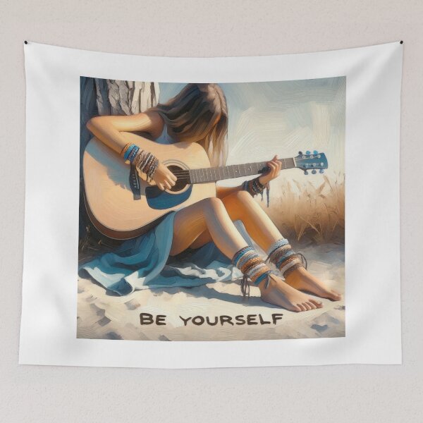 Item preview, Copy of Be yourself. Play music! designed and sold by CameliaWave.