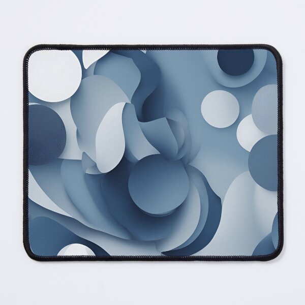 Item preview, Blue Abstract Shapes designed and sold by CreationsGP.