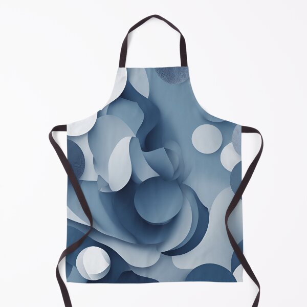 Item preview, Blue Abstract Shapes designed and sold by CreationsGP.