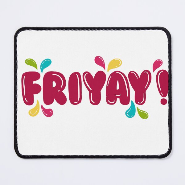 Item preview, Friyay text script bubble letters designed and sold by Reema-designs.