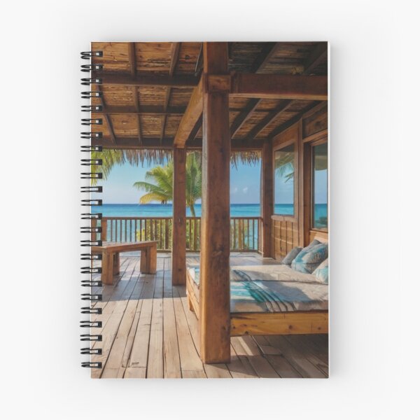 Item preview, Oceanfront Bungalow Serenity designed and sold by BlareBlare.