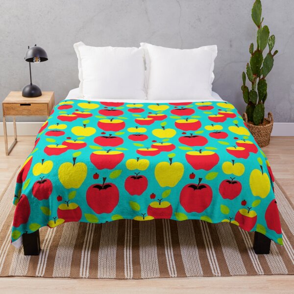 Item preview, apples and banana pattern cartoon effect designed and sold by thegamerhero.