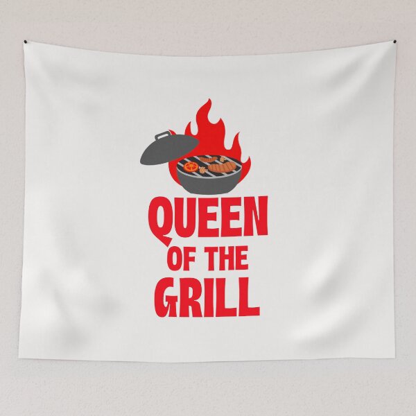 Item preview, Queen of the Grill designed and sold by 87-Aesthetics.