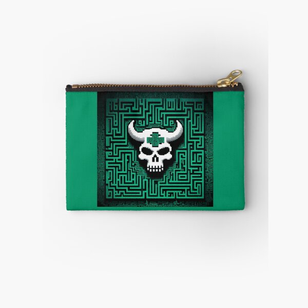 Item preview, Minotaur's Labyrinth: Pixel Art Skull Integration designed and sold by Ronny-Owiso.
