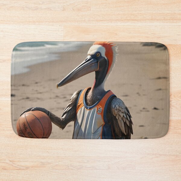 Item preview, Pelican Plays Basketball On The Beach designed and sold by DifferentPOV.