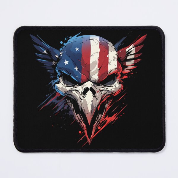 Aperçu de l'œuvre Crâne d'aigle des États-Unis créée et vendue par TMFGraphix.