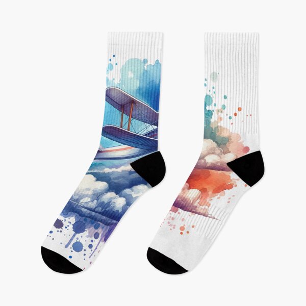 Item preview, Vintage Airplane above clouds designed and sold by InsanseCreation.