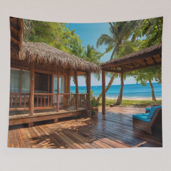 Item preview, Beachside Bungalow Haven designed and sold by BlareBlare.