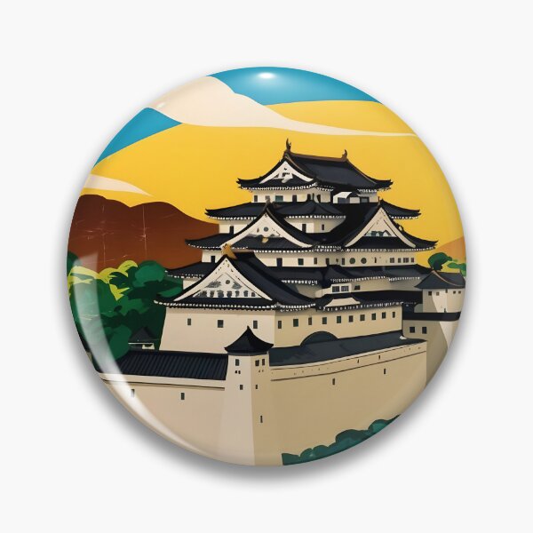 Item preview, Kumamoto Japan Vintage Travel Tourism  designed and sold by TravelersGems.