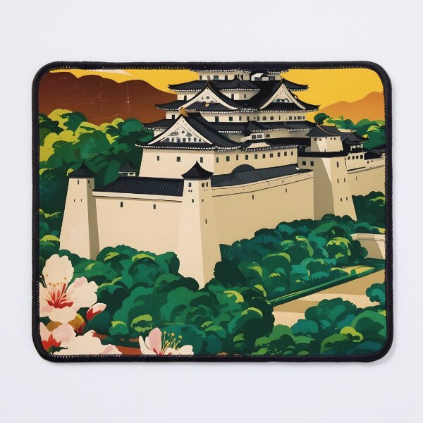 Item preview, Kumamoto Japan Vintage Travel Tourism designed and sold by TravelersGems.