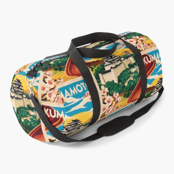 Item preview, Kumamoto Japan Vintage Travel Tourism  designed and sold by TravelersGems.