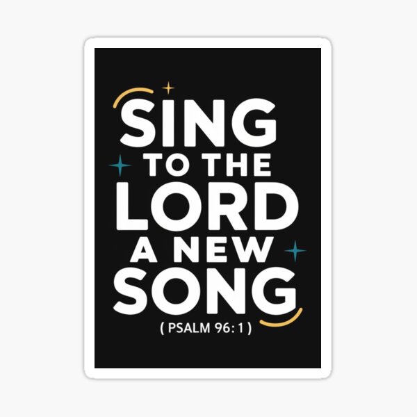 Item preview, Sing to the Lord designed and sold by Script-Melodies.