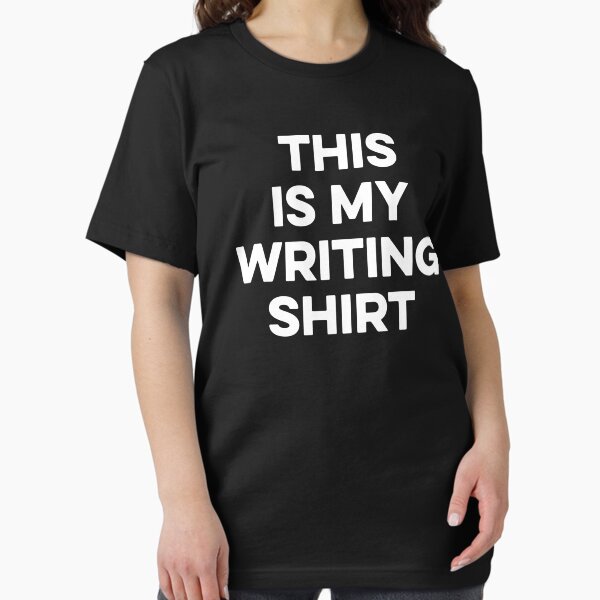 Item preview, This is My Writing Shirt designed and sold by zeviwanty.
