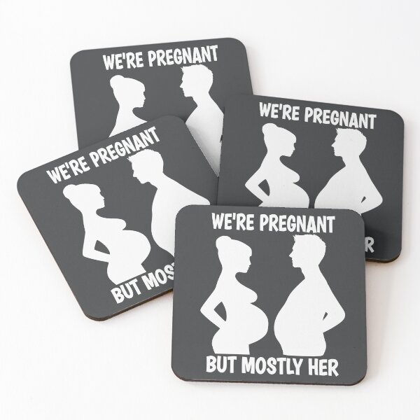 Item preview, Were pregnant but mostly her designed and sold by Colorfulman.