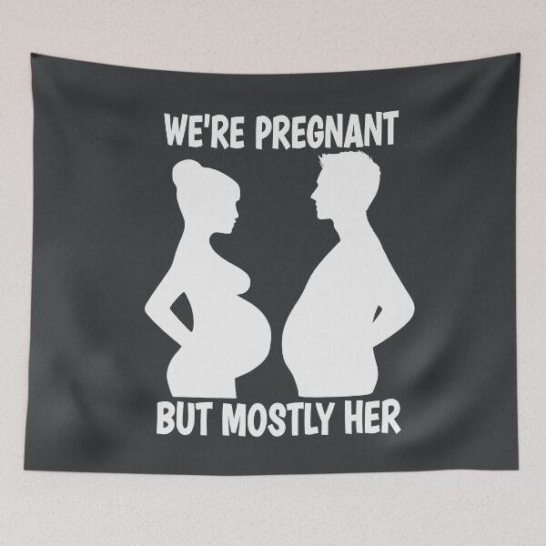 Item preview, Were pregnant but mostly her designed and sold by Colorfulman.