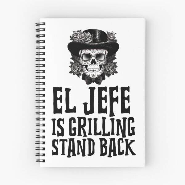 Item preview, El Jefe is Grilling Stand Back designed and sold by 87-Aesthetics.