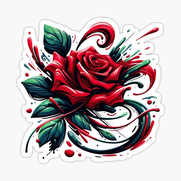 Item preview, Rose Watercolor designed and sold by Kobeko.