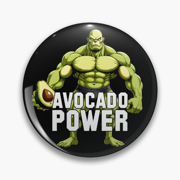 Item preview, Avocado Power Vegan Superfood Muscles Gift designed and sold by Pineapple-Tree.