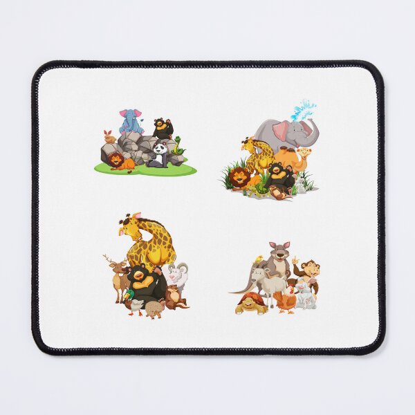 Item preview, cute animals to bring you happiness and luck designed and sold by huape.