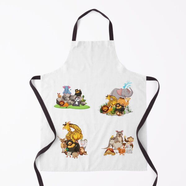 Item preview, cute animals to bring you happiness and luck designed and sold by huape.