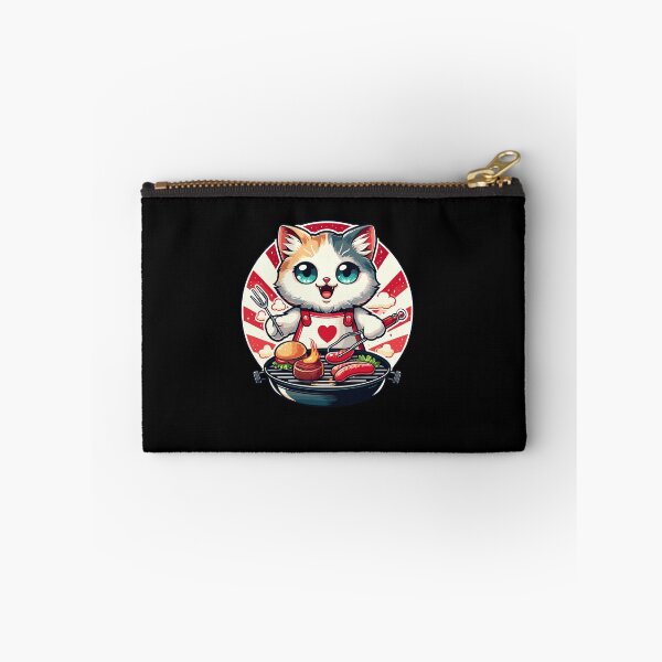 Item preview, Pretty Presentation of BBQ-Loving Cat Funny Kitten Grilling designed and sold by Dressed For  Duty.