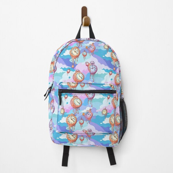 Item preview, Dreamscape Delight: Melting Clocks and Whimsical Elements in Pastel Hues designed and sold by ByKaleido.