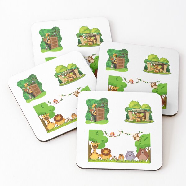 Item preview, wild animals living in the zoo designed and sold by huape.