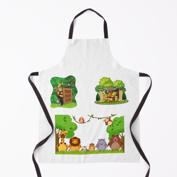 Item preview, wild animals living in the zoo designed and sold by huape.