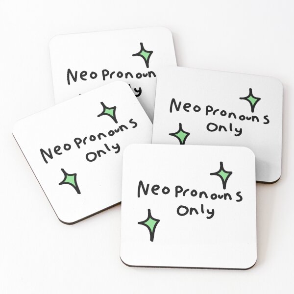 Item preview, neo pronouns only designed and sold by Wolfytheshadow.