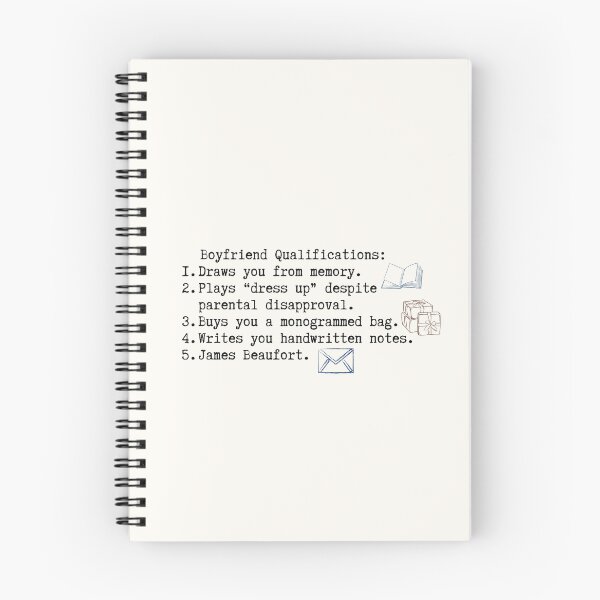 Item preview, Boyfriend Qualifications- James Beaufort designed and sold by MightyPenShop.