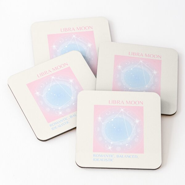 Item preview, Libra, Libra Moon Sign, Libra Zodiac, Pink Aura Gradient designed and sold by Magic Love Art Print.