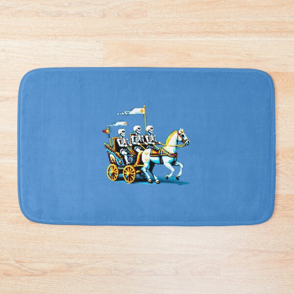 Item preview, Apollo's Chariot: Pixel Art Skeletons in Motion designed and sold by Ronny-Owiso.