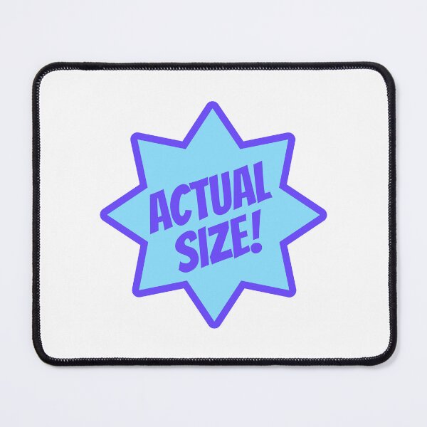 Item preview, Actual Size! Funny Blue Star designed and sold by PMCreative.