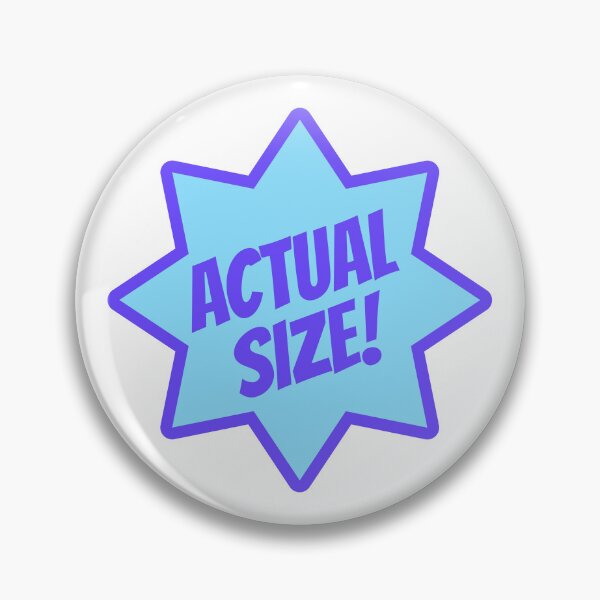 Item preview, Actual Size! Funny Blue Star designed and sold by PMCreative.