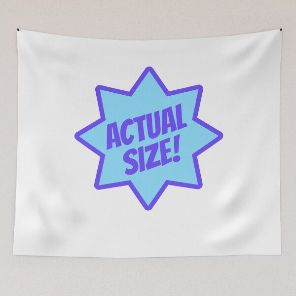Item preview, Actual Size! Funny Blue Star designed and sold by PMCreative.
