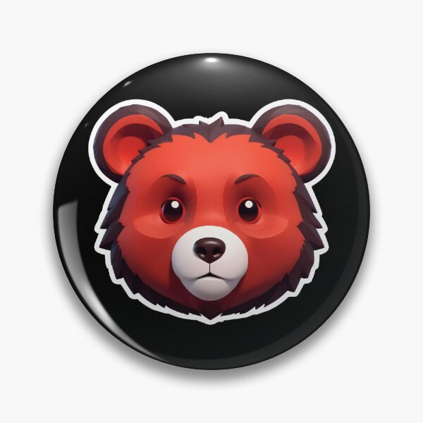 Item preview, A Face Of Cute Bear With Large Eyes And A Friendly Expression designed and sold by Adelberton.