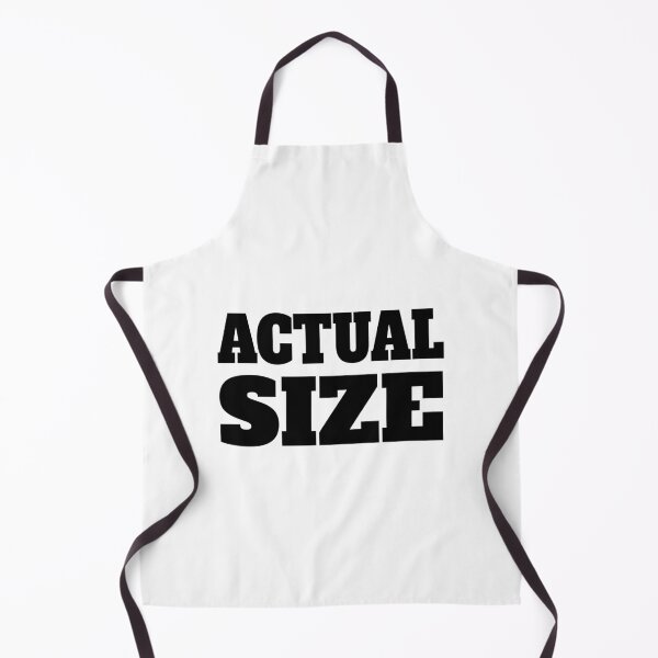 Item preview, Actual Size Black And White designed and sold by PMCreative.