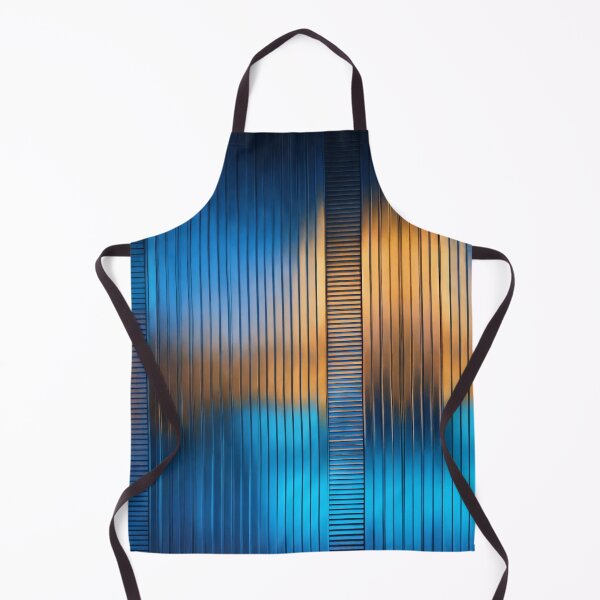 Item preview, Abstract background in Blue and Golden colors designed and sold by Julia Rudens.