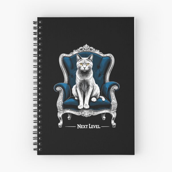 Item preview, BKH British Shorthair Blue Cat King Chair Gift designed and sold by Pineapple-Tree.