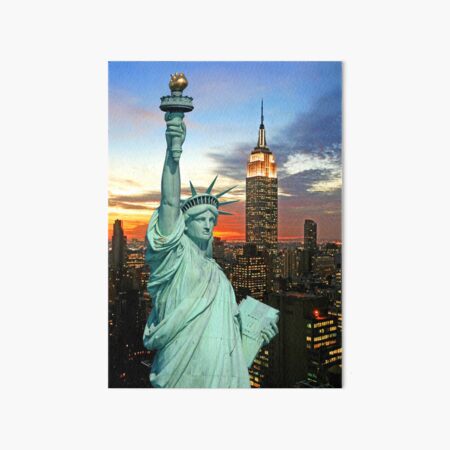 Artikel-Vorschau von Skyline von New York City, designt und verkauft von skalihm.