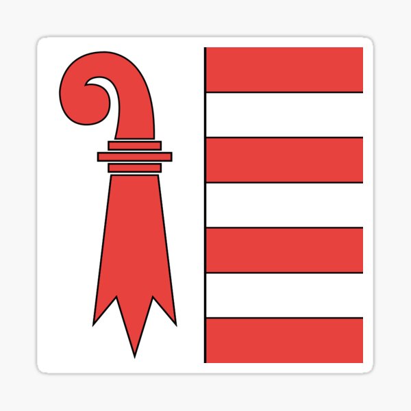 Item preview, Drapeau du canton du Jura designed and sold by MadeInR.