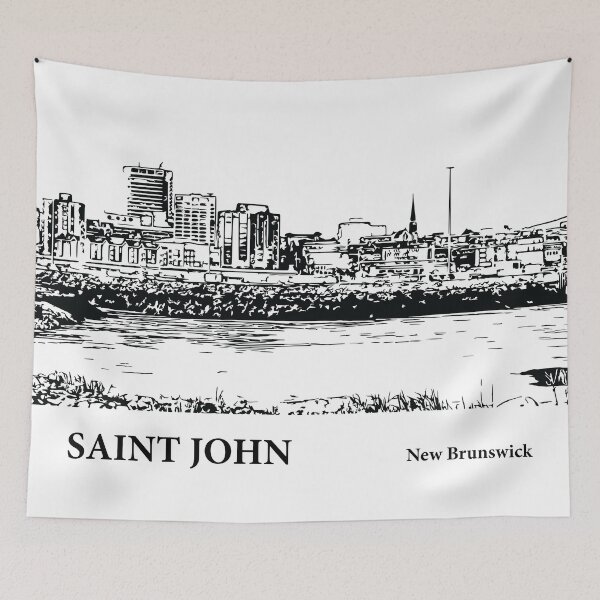 Item preview, Saint John New Brunswick designed and sold by Lakeric Cityscapes.