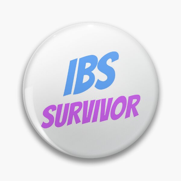 Item preview, IBS Survivor Blue And Purple designed and sold by PMCreative.