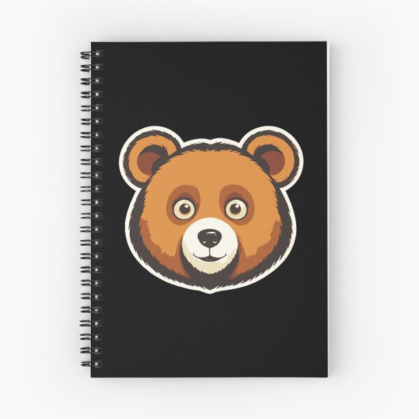 Item preview, A Face Of Cute Bear With Large Eyes And A Friendly Expression designed and sold by Adelberton.