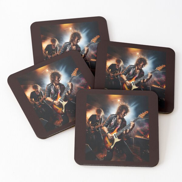 Item preview, "Metal Music Band: Sonic Power Unleashed" designed and sold by Artisticanvas.