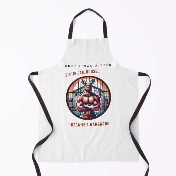 Item preview, Funny Kangaroo Design Retro Washed Out Prison Australia designed and sold by Bouldershop.