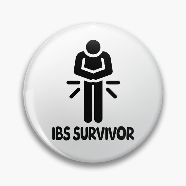 Item preview, IBS Survivor! Funny Black And White designed and sold by PMCreative.