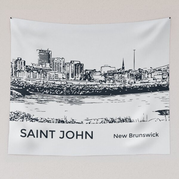 Item preview, Saint John New Brunswick designed and sold by Lakeric Cityscapes.